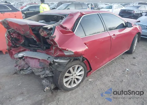 2012 Toyota Camry Xle z USA, uszkodzony, nr VIN 4T1BF1FK8CU593427